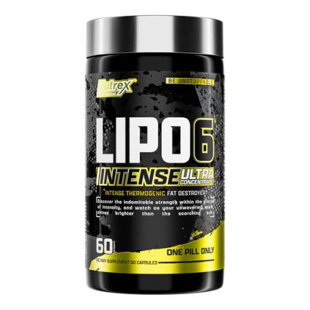 NUTREX LIPO 6  BLACK INTENSE 60 CAP